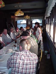 Sue addresses Annual Dinner crowd